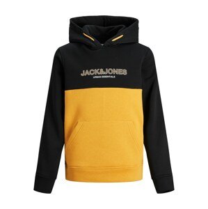 Jack & Jones Junior Tréning póló 'Urban'  fekete / méz / fehér