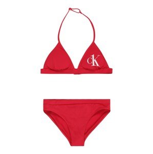 Calvin Klein Bikini  piros / fehér