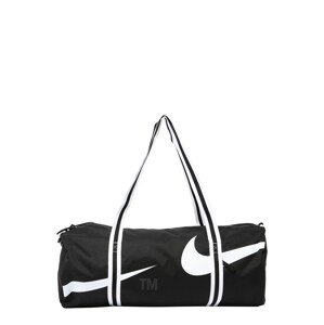 Nike Sportswear Utazótáska  fekete / fehér