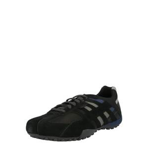 GEOX Rövid szárú edzőcipők  fekete / bézs / kék