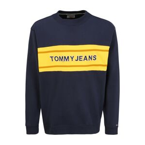 Tommy Jeans Plus Tréning póló  sötétkék / fehér / sárga / világos narancs