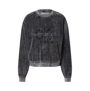 Calvin Klein Jeans Tréning póló  fekete melír / szürke