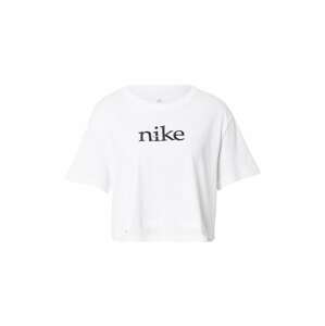 Nike Sportswear Póló  fehér / fekete / világoslila