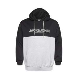 Jack & Jones Plus Tréning póló 'Urban'  szürke / világosszürke / fekete