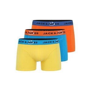 JACK & JONES Boxeralsók 'SMILE'  sárga / égkék / sötét narancssárga / fekete