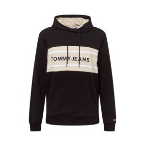 Tommy Jeans Tréning póló  fekete / testszínű / fehér / piros