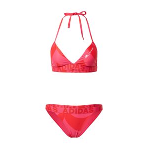 ADIDAS PERFORMANCE Sport bikini  tűzpiros / rózsaszín / fehér