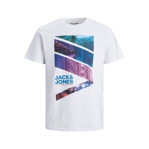 Jack & Jones Junior Póló 'Urban-City'  fehér / vegyes színek