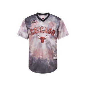 Mitchell & Ness Shirt 'CHICAGO BULLS'  sötét barna / piros / fehér