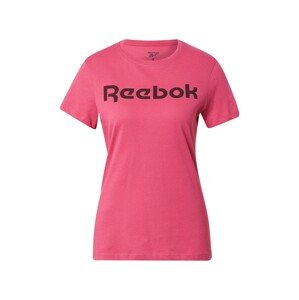Reebok Sport Funkcionális felső  világos-rózsaszín / fekete