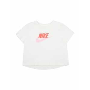 Nike Sportswear Póló  fehér / rózsaszín / lazac