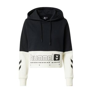 Hummel Sportsweatshirt  fekete / gyapjúfehér