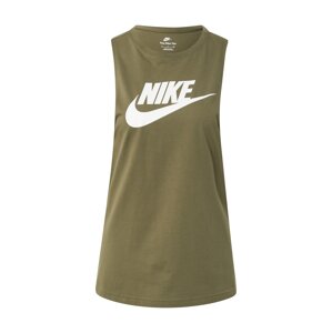 Nike Sportswear Top  olíva / fehér