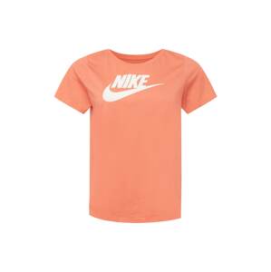 Nike Sportswear Póló  korál / fehér