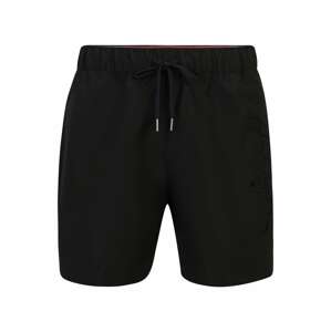 Tommy Hilfiger Underwear Rövid fürdőnadrágok  fekete / piros / fehér / tengerészkék