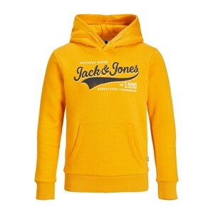 Jack & Jones Junior Tréning póló  fehér / fekete / sáfrány