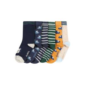 EWERS Socken 'Dino'  tengerészkék / zöld / narancs / bézs / vegyes színek