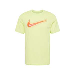 Nike Sportswear Póló  pasztellzöld / világos narancs / fehér
