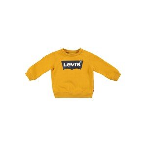 LEVI'S Tréning póló  aranysárga / fekete / fehér