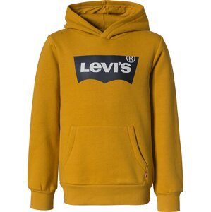 LEVI'S Tréning póló  fekete / fehér / piros / mustár