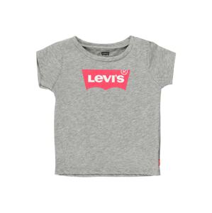 LEVI'S T-Shirt  szürke / piros / fehér