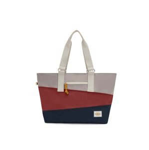 KIPLING Shopper táska 'Jodi'  testszínű / tengerészkék / narancs / burgundi vörös