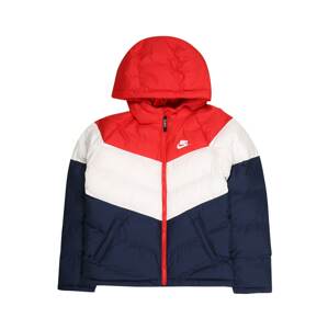 NIKE Kültéri kabátok  kék / piros / fehér