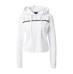 EA7 Emporio Armani Tréning póló 'FELPA'  fehér / fekete