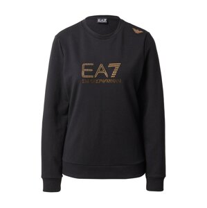 EA7 Emporio Armani Tréning póló  arany / fekete