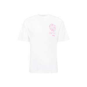River Island T-Shirt  fehér / rózsaszín