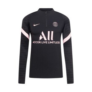 NIKE Sport szabadidős felsők 'Paris Saint-Germain Strike Away'  fekete / pasztell-rózsaszín