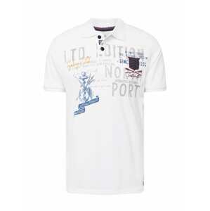 Key Largo Shirt 'SAILING'  fehér / kék / szürke / sötétvörös