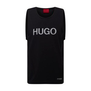 HUGO Póló 'Dactive'  világosszürke / fekete