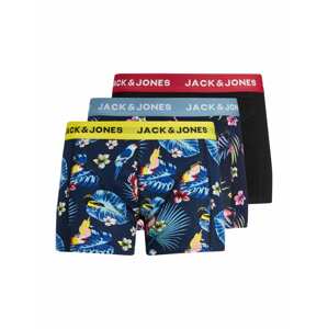 JACK & JONES Boxeralsók  füstkék / sárga / piros / fekete