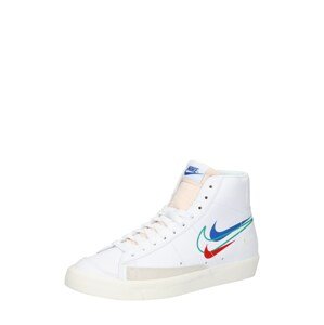 Nike Sportswear Magas szárú edzőcipők 'Blazer Mid '77'  fehér / bézs / piros / királykék / jáde