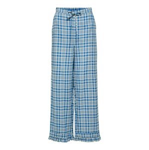 SELECTED FEMME Pizsama nadrágok 'Piper'  kék / bézs