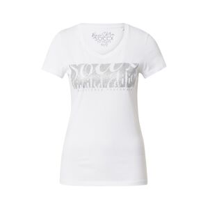 Soccx T-Shirt  fehér / szürke