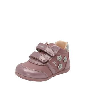 GEOX Tipegő cipők 'ELTHAN'  fáradt rózsaszín / ezüst