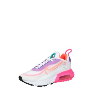 Nike Sportswear Rövid szárú edzőcipők 'Max 2090'  fehér / rózsaszín / lila / lazac