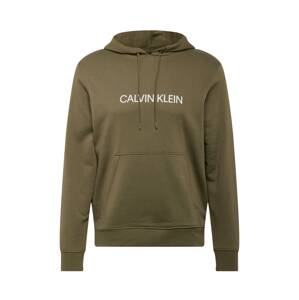 Calvin Klein Performance Sport szabadidős felsők  khaki / fehér