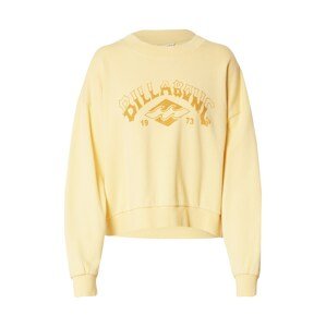 BILLABONG Sweatshirt  világos sárga / sötétsárga
