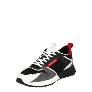 MICHAEL Michael Kors Sneaker 'THEO'  fekete / szürke / fehér / piros