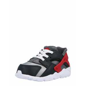 Nike Sportswear Sportcipő 'Huarache Run'  szürke / tengerészkék / piros