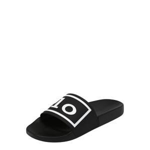 Polo Ralph Lauren Strandcipő  fekete / fehér