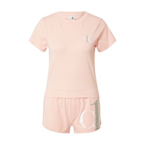 Calvin Klein Underwear Rövidek  világos-rózsaszín / fehér / khaki