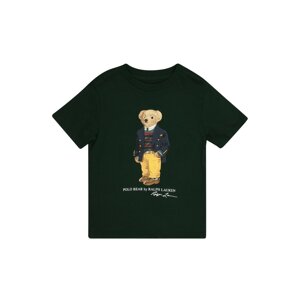 Polo Ralph Lauren T-Shirt  sötétzöld / sárga / sötétkék / fehér