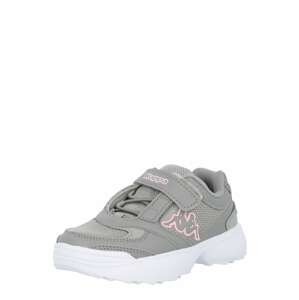 KAPPA Sneaker 'KRYPTON'  szürke / rózsaszín / fehér