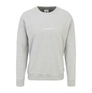 Calvin Klein Tréning póló  világosszürke / fehér