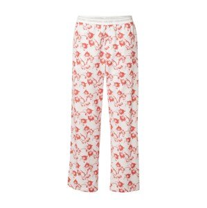 Calvin Klein Underwear Pizsama nadrágok 'CK One'  dinnye / fehér / világosszürke