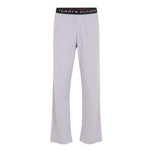 TOMMY HILFIGER Pizsama nadrágok  világoskék / fehér / piros / fekete